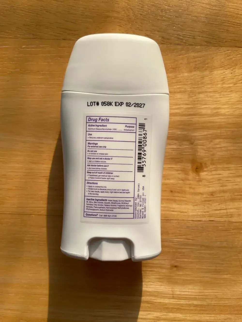 Carpe Antiperspirant Underarm Lotion - Lavender Citrus - 1.69 fl oz